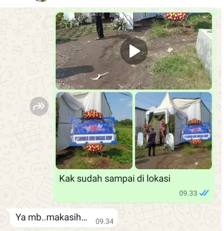 Pengiriman Karangan Bunga Api Api Wonokerto