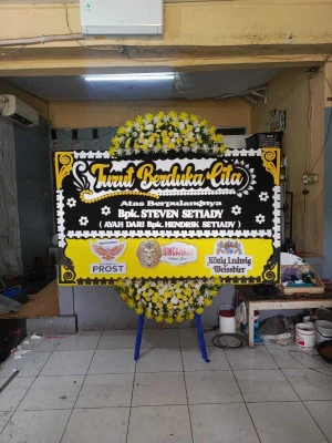 Papan Bunga di Api Api Wonokerto