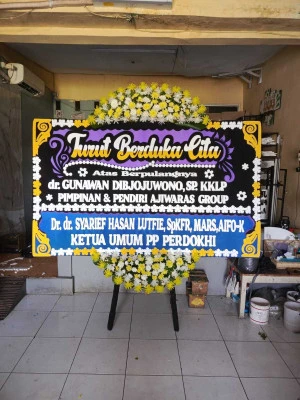 Papan Bunga di Api Api Wonokerto